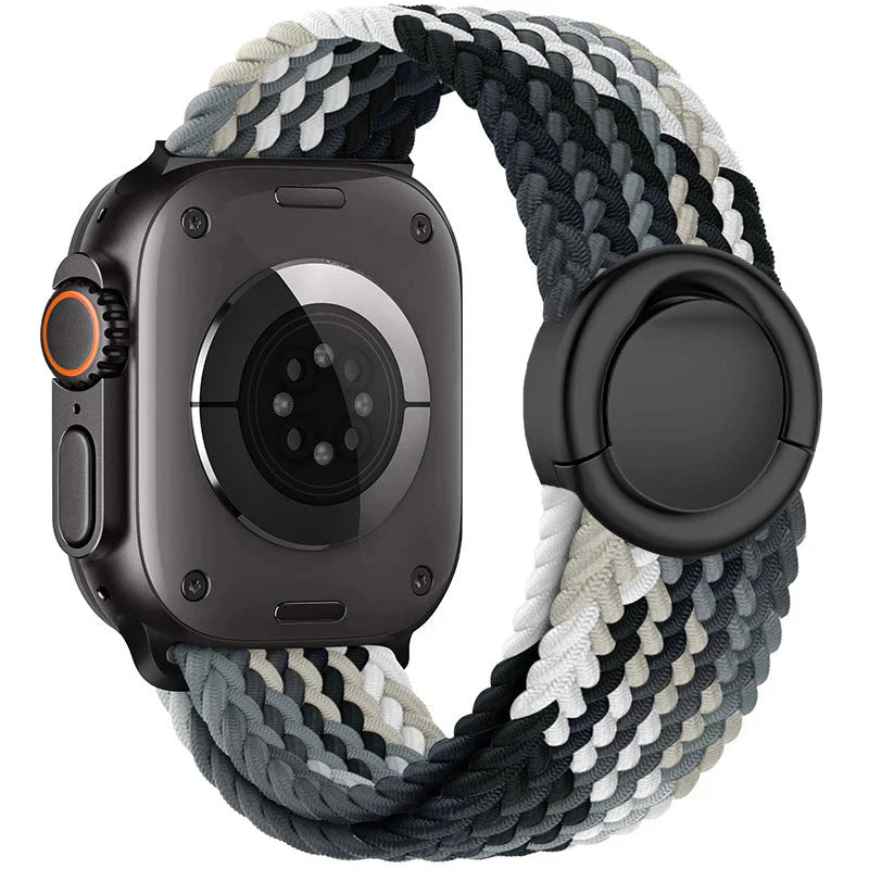 Nylon Round Buckle Band For Apple Watch