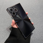 Square Aurora Shine Electroplated iPhone Case for iPhone 17 Series