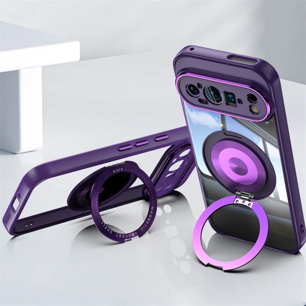 CrystalSpin – Eco-Friendly With 360° Metal Magnetic Stand