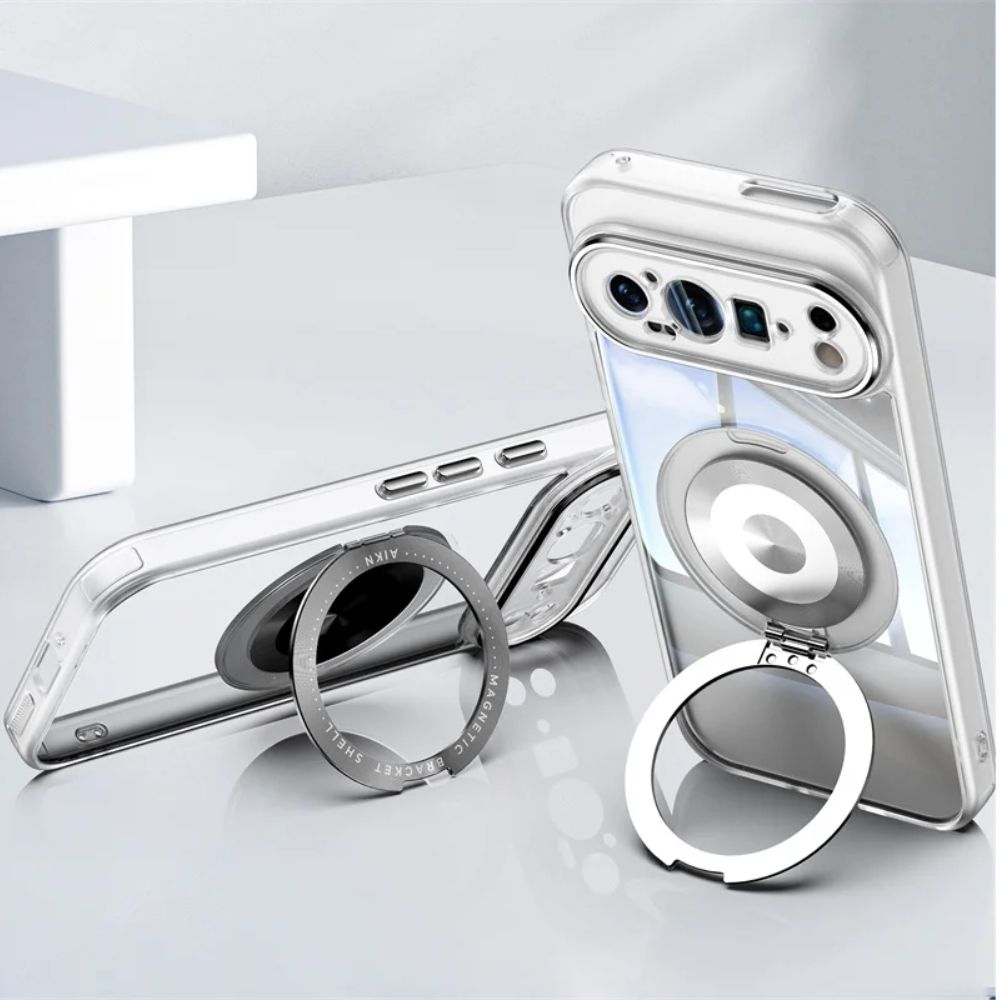 CrystalSpin – Eco-Friendly With 360° Metal Magnetic Stand