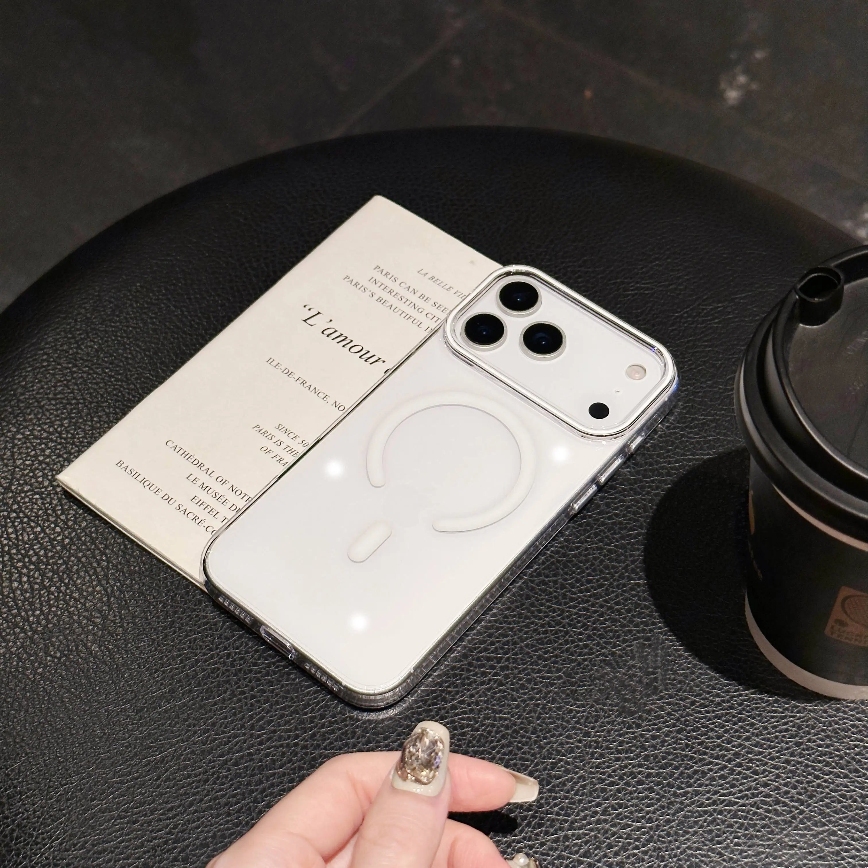 iPhone 17 Series: Luxury MagSafe Anti-Yellow Clear Case