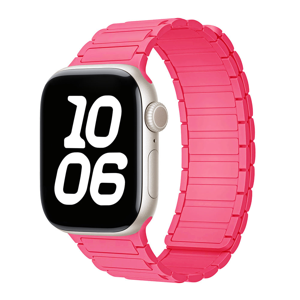 Silicone Magnetic Loop Band For Apple Watch