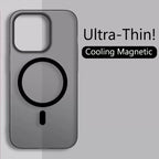 iPhone 16 Series Cover: Matte Finish MagSafe Protective Case
