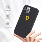 Ferrari ® iPhone Liquid Silicon Velvet-Touch Silk Finish Case