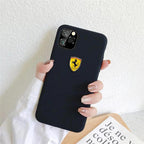 Ferrari ® iPhone Liquid Silicon Velvet-Touch Silk Finish Case