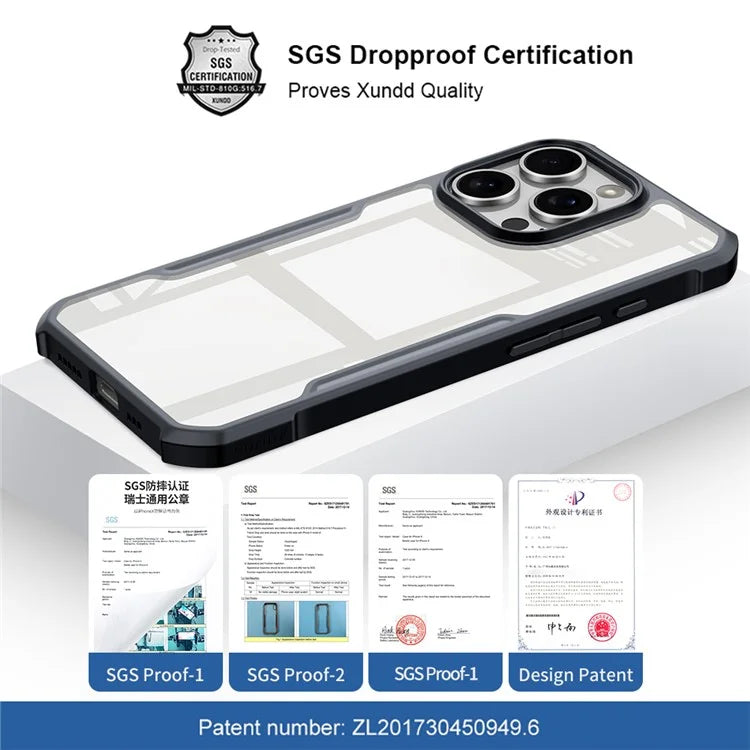 iPhone 16 Series Cover : Xundd Beatle Series Official Protective Case