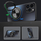 ??Fully inclusive magnetic bracket skin-feel mobile phone case