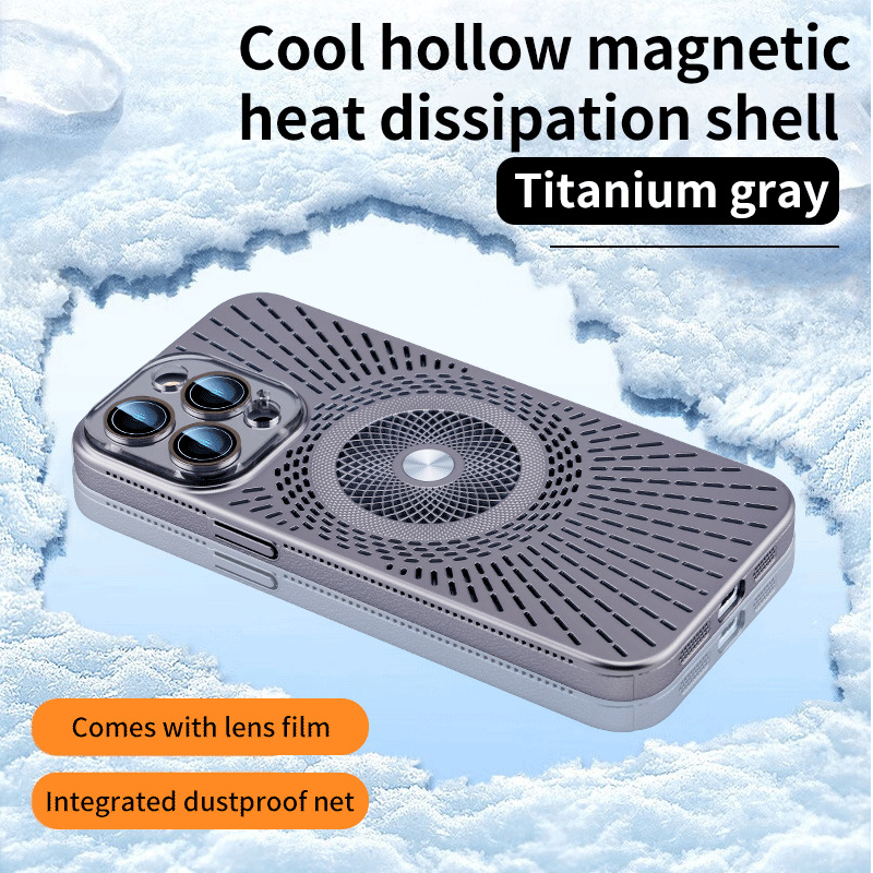Heat Dissipation And Drop-proof Magnetic Mobile Phone Case