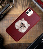 Santa Barbara Savanna Series Genuine Leather Case for iPhone 11 to 14 Pro Max