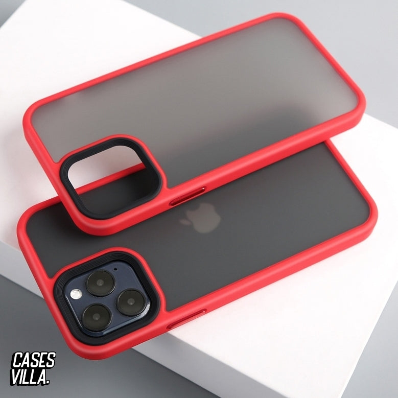 iPhone 13 Cover - Frosted Matte Drop & Camera Protection Case