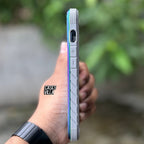 iPhone 14 / Pro / Max / Plus Case - Iridescent Defence Shield Metal Cover | Military Grade Protection