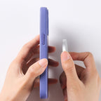 iPhone 14 Plus Cover- Genuine Leather Case with Mag-Safe (Popup Animation)