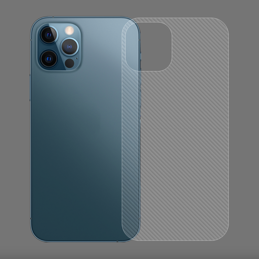 Carbon Fiber Soft Back Protective Film for your iPhone