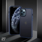 iPhone 13 Mini - Frosted Matte Drop & Camera Protection Case / Cover