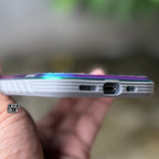 iPhone 14 / Pro / Max / Plus Case - Iridescent Defence Shield Metal Cover | Military Grade Protection