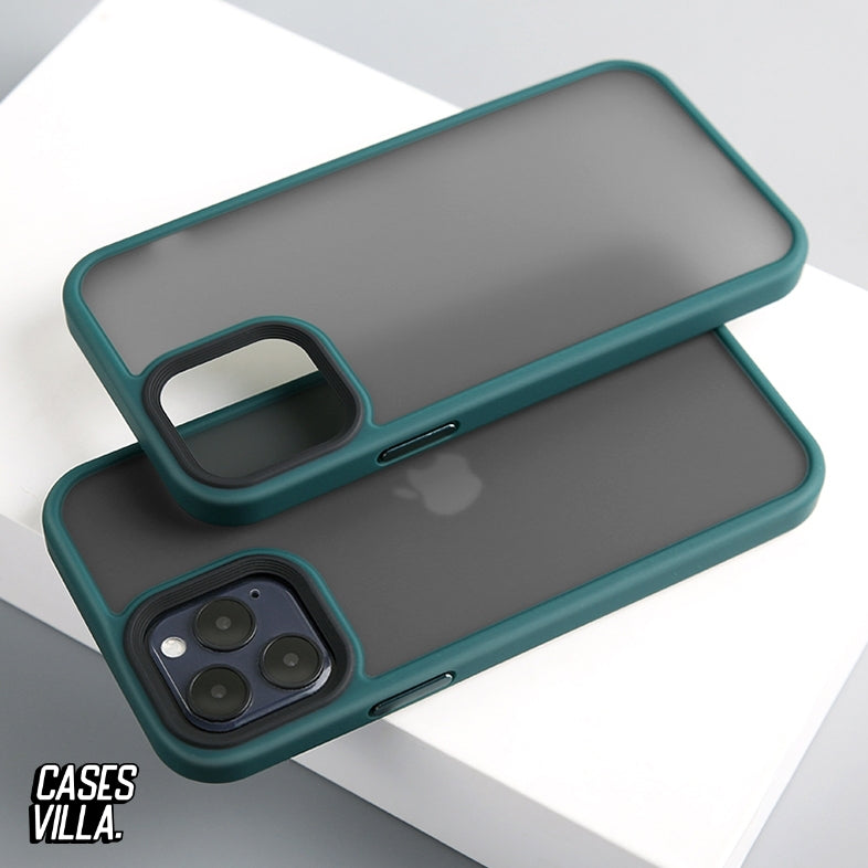 iPhone 13 Cover - Frosted Matte Drop & Camera Protection Case