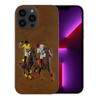 iPhone 13 Pro Max Cover - Santa Barbara Genuine Leather Case Jockey Series