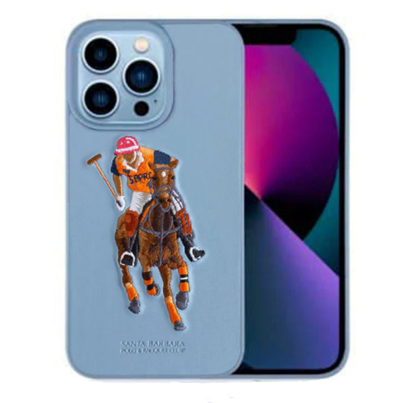 iPhone 13 Cover - Santa Barbara Genuine Leather Case Jockey Series