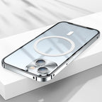 iPhone 13 & 14 Series : Metal Upgraded Lock MagSafe Cover with Camera Lens Protector