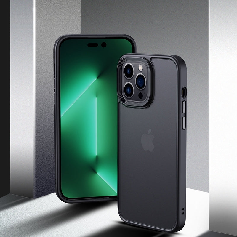 iPhone 14 Pro Max Case - Premium Frosted Matte Cover Drop & Camera Protection
