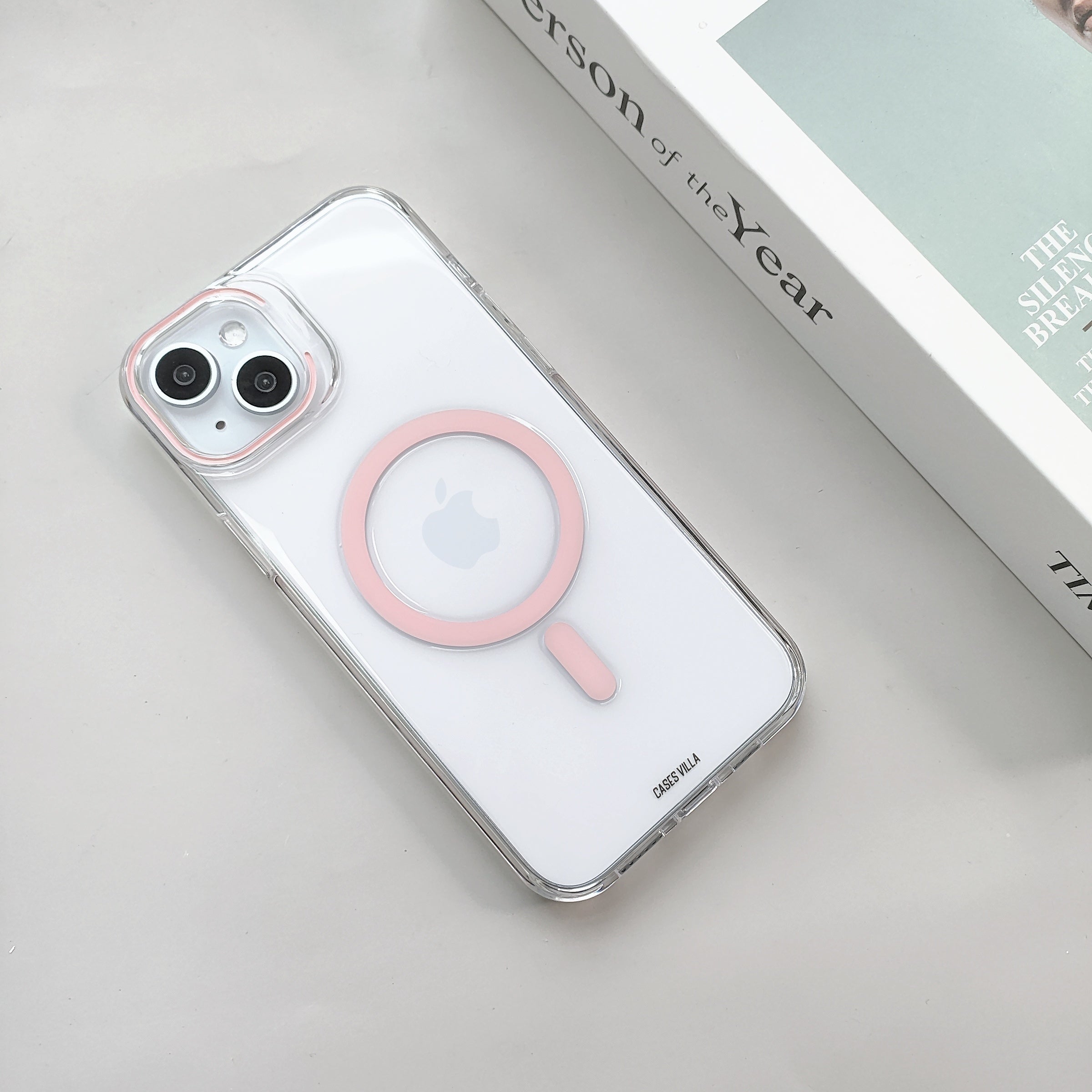 iPhone 15 Series - Luxury MagSafe Anti-Yellow Clear Case