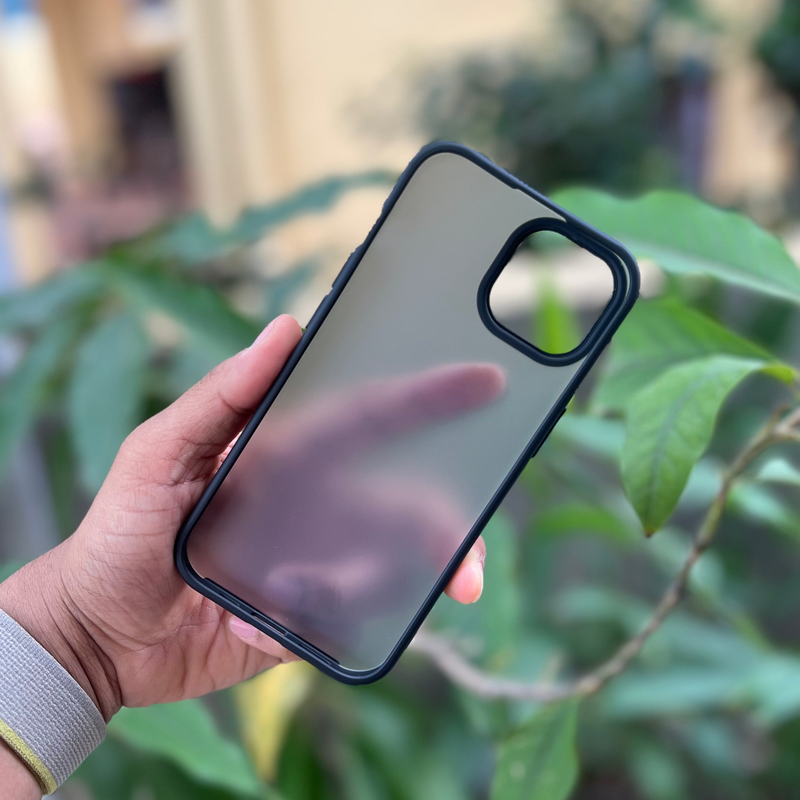 iPhone 15 Cover - Ice Crystals Frosted Matte Protective Case