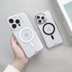 iPhone 15 Series - Luxury MagSafe Anti-Yellow Clear Case