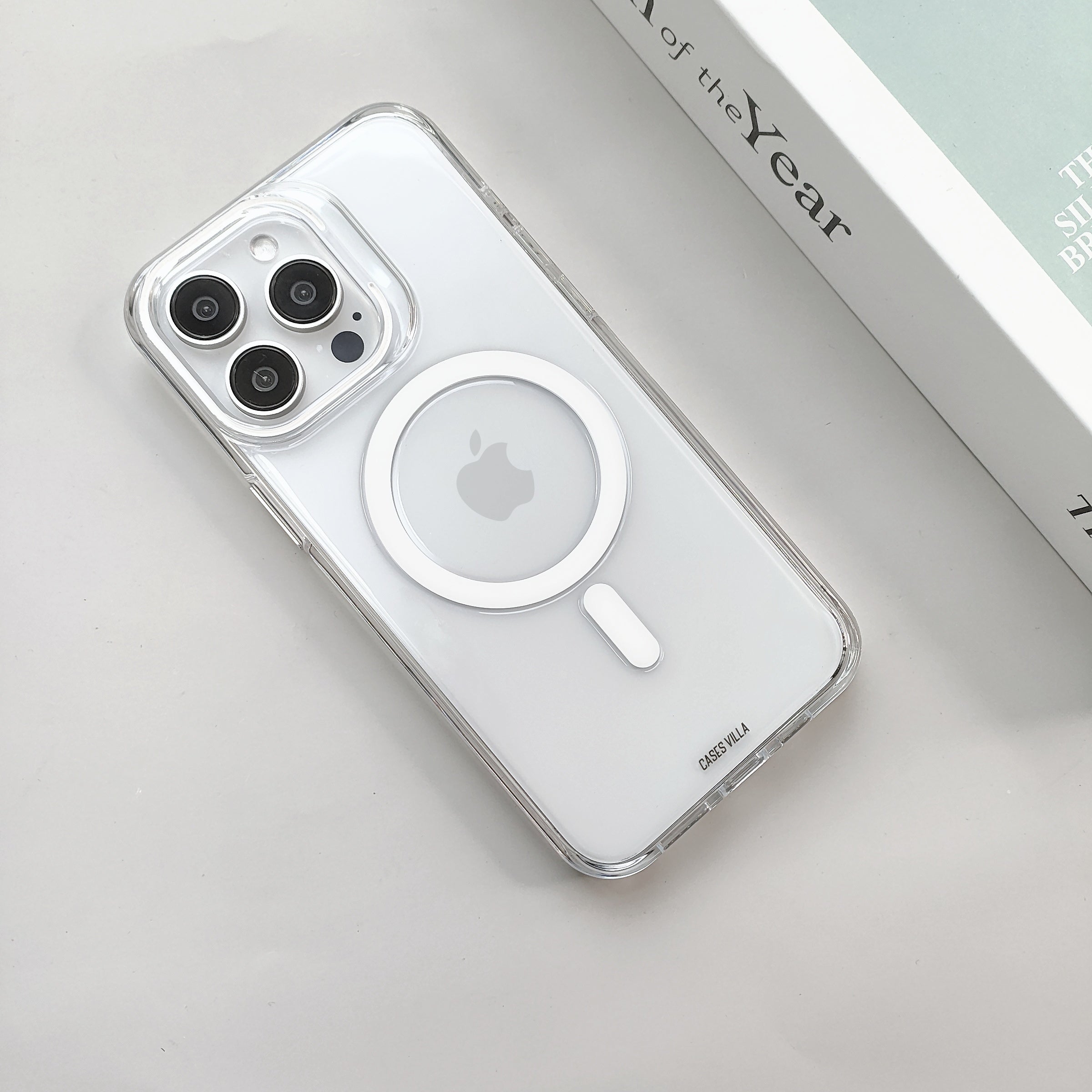 iPhone 15 Series - Luxury MagSafe Anti-Yellow Clear Case