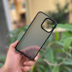 iPhone 15 Pro Max Cover - Ice Crystals Frosted Matte Protective Case