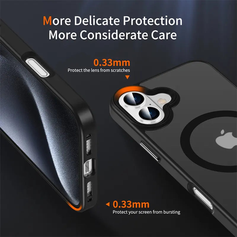 iPhone 16 Series : Premium Frosted Case