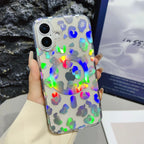 iPhone 17 Series : Chrome Leopard Print Case for Her
