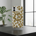 iPhone 17 Series : Chrome Leopard Print Case for Her