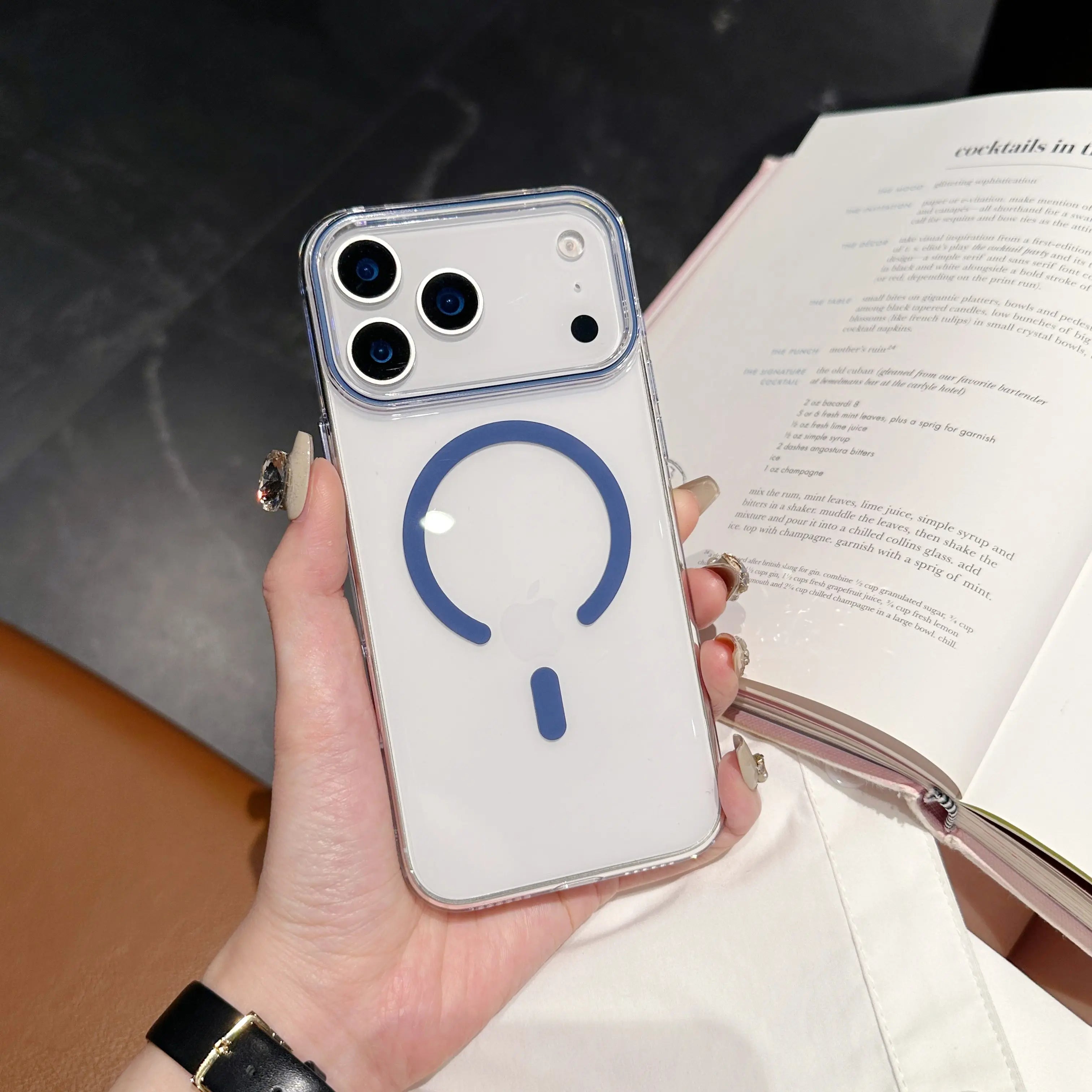 iPhone 17 Series: Luxury MagSafe Anti-Yellow Clear Case