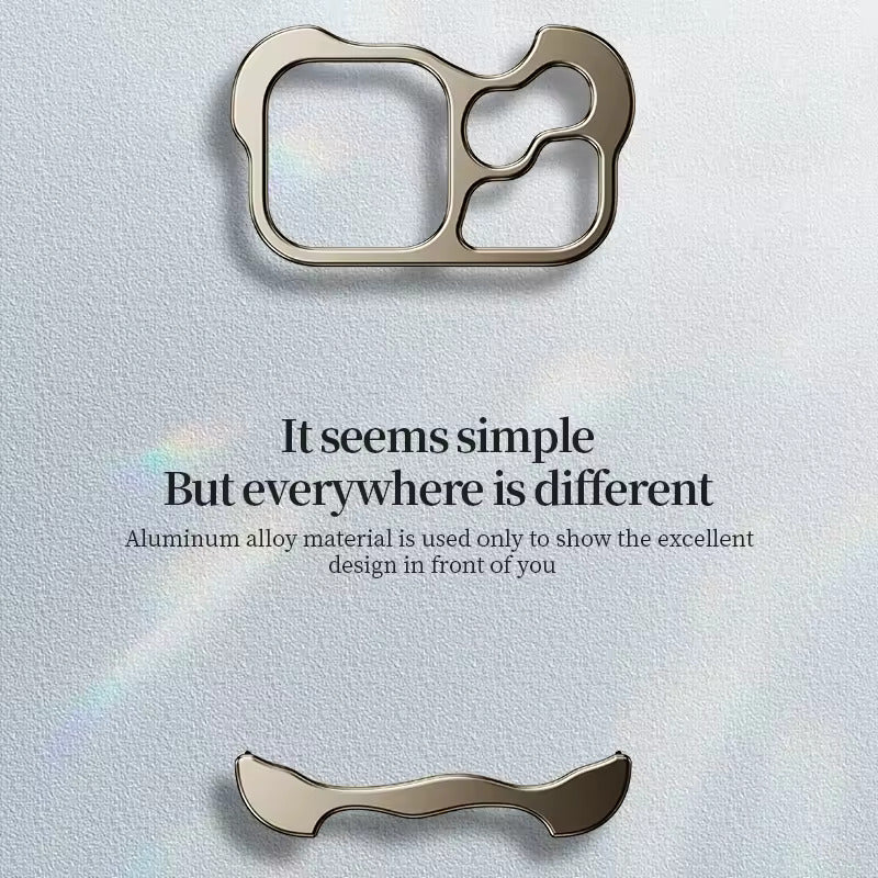 iPhone 17 Series: Minimalist Titanium Metal Bumper Case
