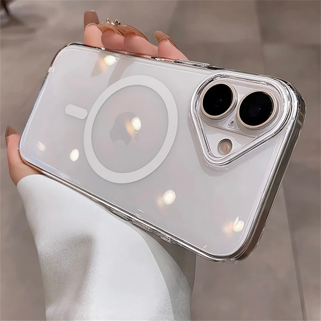 iPhone 17 Series: Luxury MagSafe Anti-Yellow Clear Case