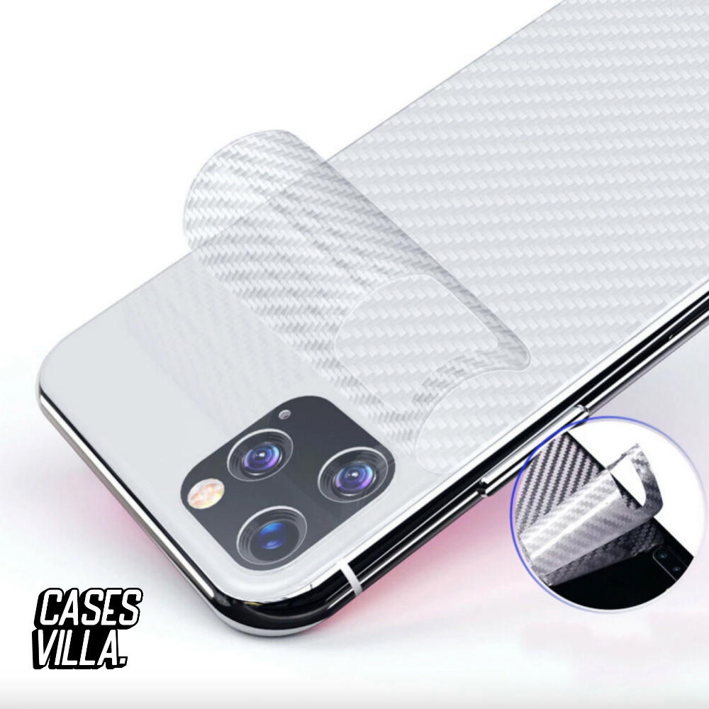 Carbon Fiber Soft Back Protective Film for iPhone