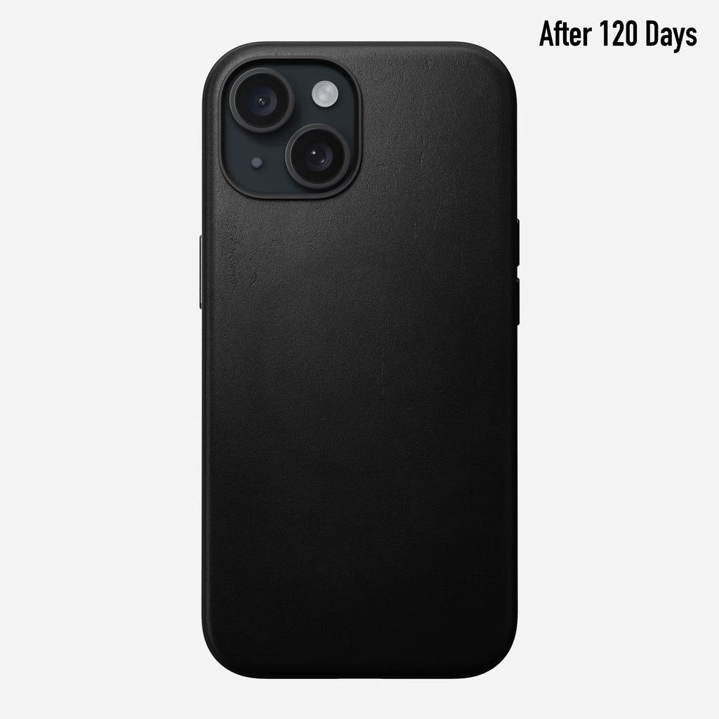 Modern Leather Case : iPhone 15 Series