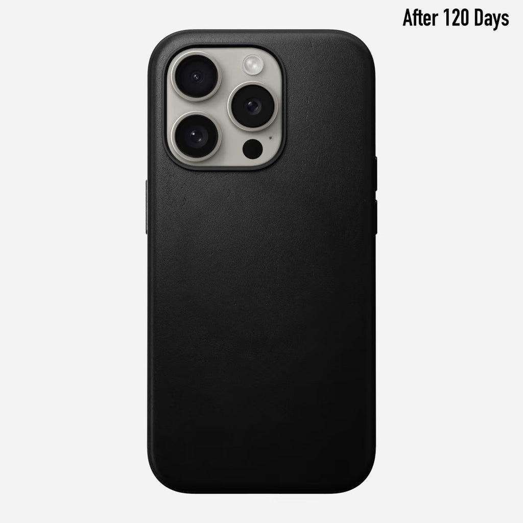 Modern Leather Case : iPhone 15 Series