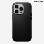 Modern Leather Case : iPhone 15 Series