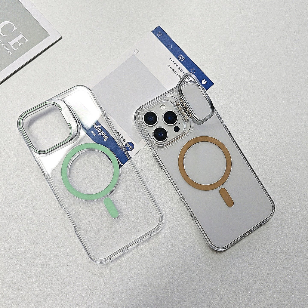iPhone 16 Series: Camera Kickstand Anti-Yellow MagSafe Case