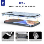 iPhone 15 Series PRO+ Dust-Free Box 9H Screen Protector