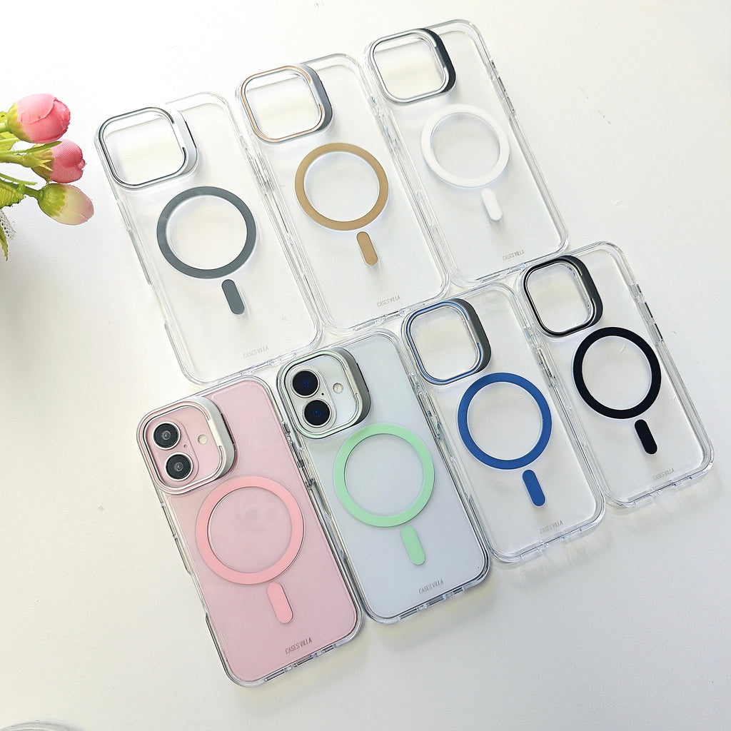 iPhone 16 Series: Camera Kickstand Anti-Yellow MagSafe Case
