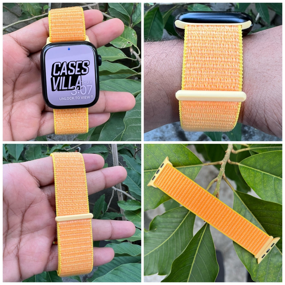 Apple iWatch Nylon Velcro Straps: 49/46/45/44/42mm | 38/40/41 & Series 10 42mm