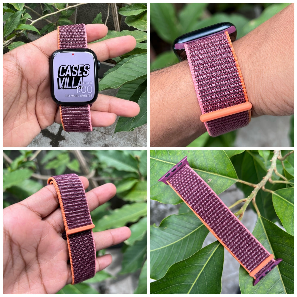 Apple iWatch Nylon Velcro Straps: 49/46/45/44/42mm | 38/40/41 & Series 10 42mm