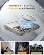 iPhone 16 Pro 360° Protection Case [TITANIUM] : Front Screen + Back Cover + Camera Protector