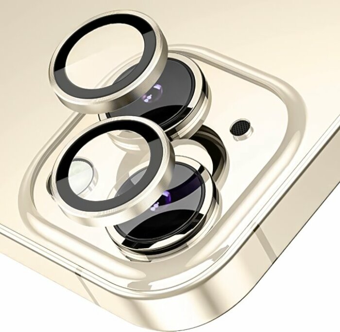 iPhone 15 Series Sapphire Crystal PVD Stainless Camera Ring