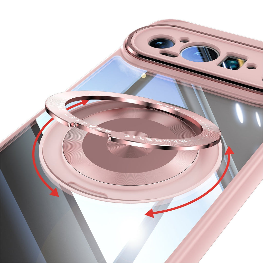 CrystalSpin – Eco-Friendly With 360° Metal Magnetic Stand