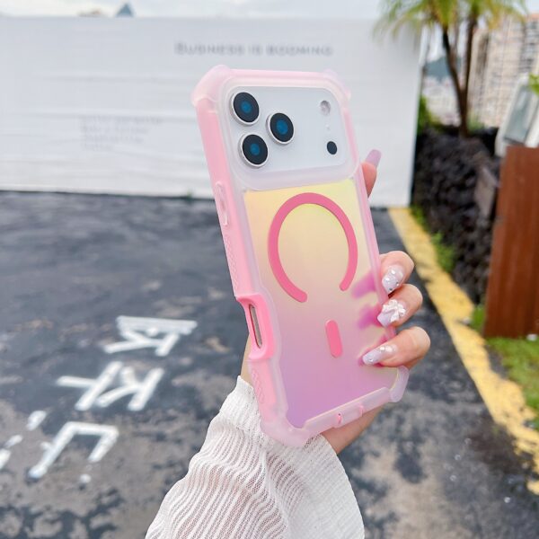 Gradient Magnetic Space Shell With Four-corner Anti-fall