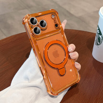 iPhone 17 Full-Coverage Case — 4-Corner Shockproof & Lens Guard