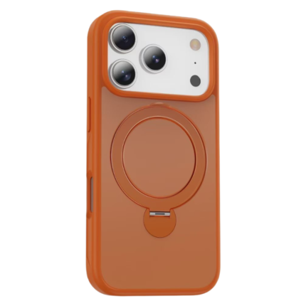 iPhone 17 Rotating Invisible Bracket Protective Case